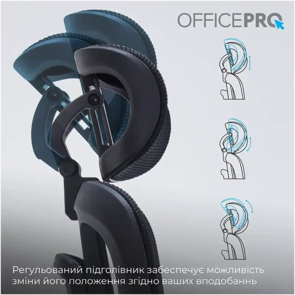 Купить Кресло офисное OfficePro OC680B Black - фото 11