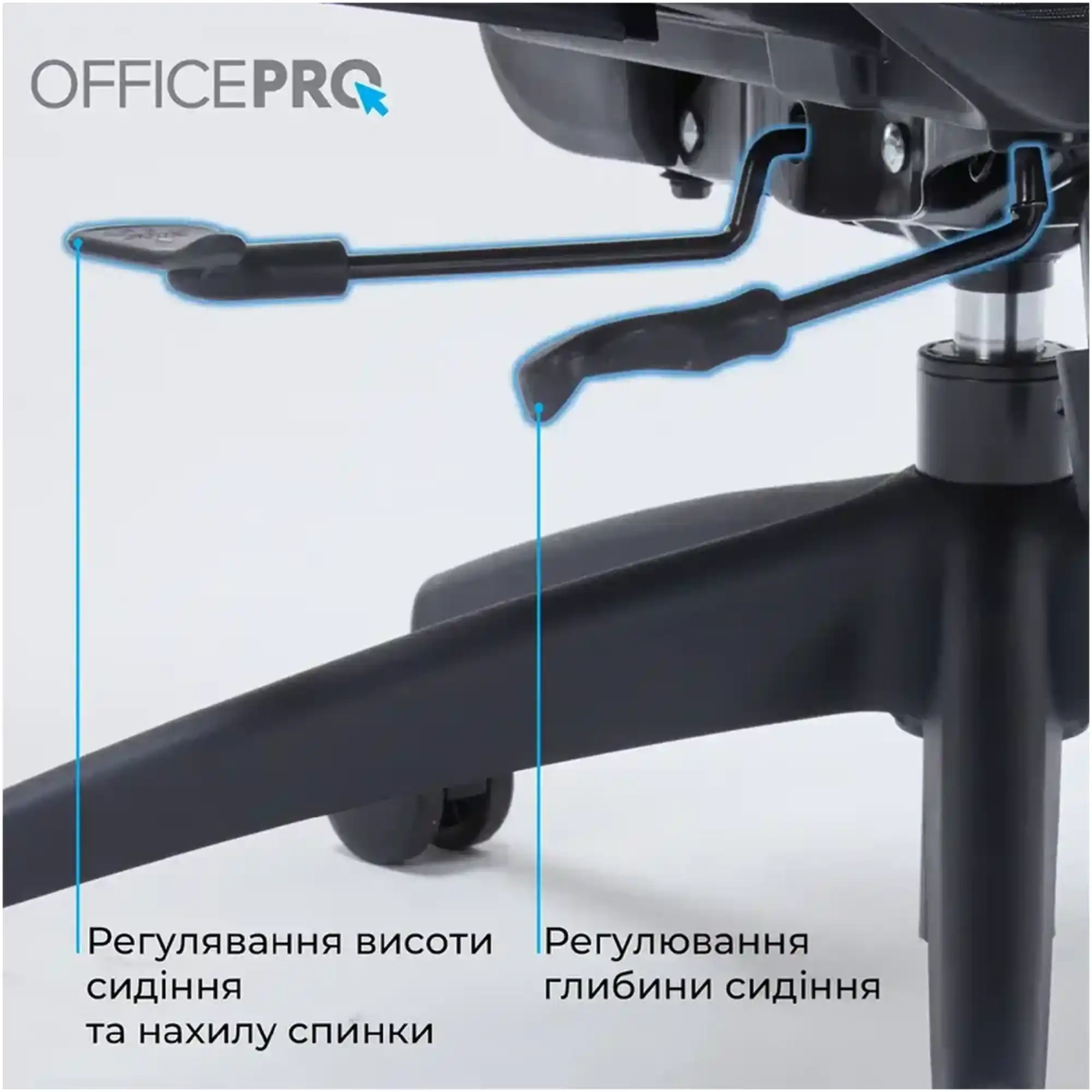 Купить Кресло офисное OfficePro OC680B Black - фото 15