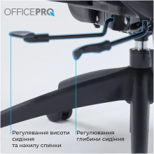 Купить Кресло офисное OfficePro OC680B Black - фото 15
