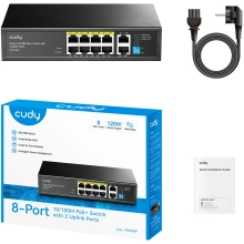Купити Комутатор Cudy FS1010P - фото 2