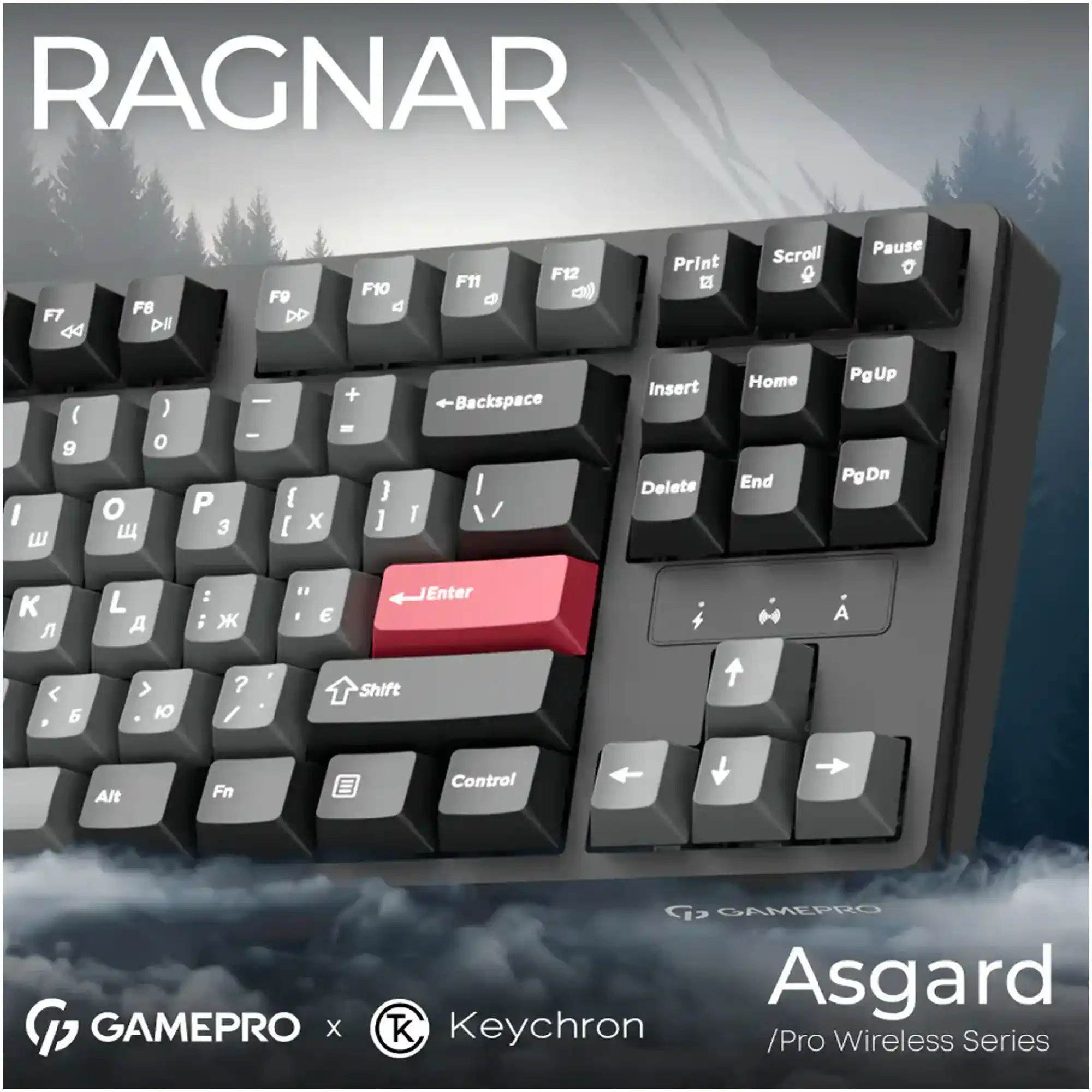 Купить Клавиатура GamePro Asgard Ragnar Black (MK285BK) - фото 6