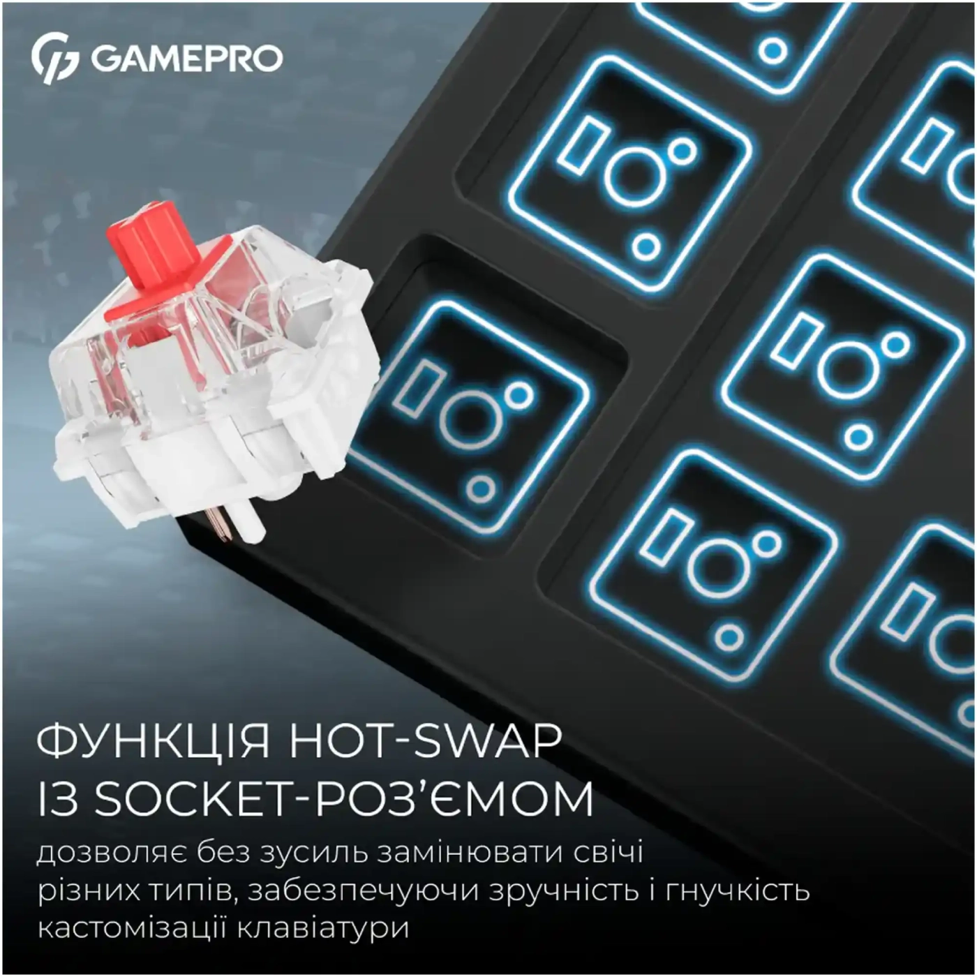 Купить Клавиатура GamePro Asgard Ragnar Black (MK285BK) - фото 9