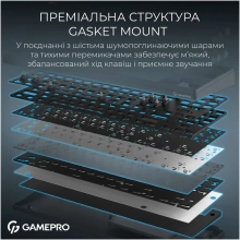 Купить Клавиатура GamePro Asgard Ragnar Black (MK285BK) - фото 10