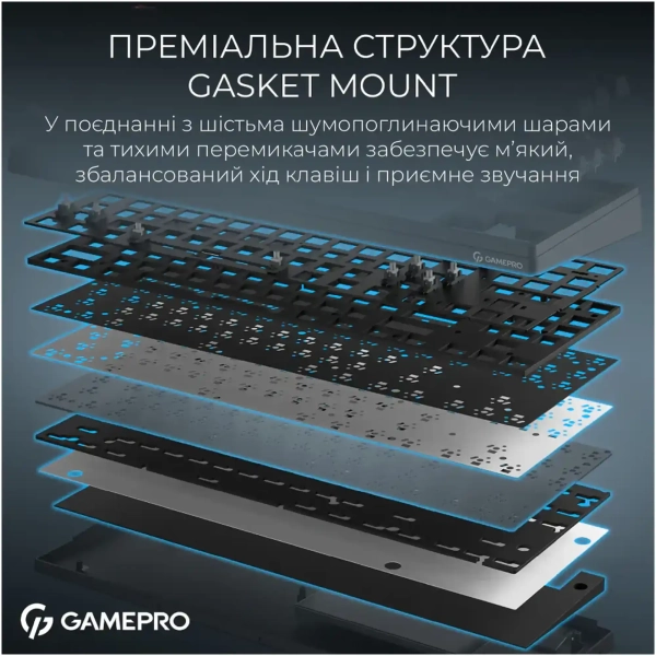 Купить Клавиатура GamePro Asgard Ragnar Black (MK285BK) - фото 10