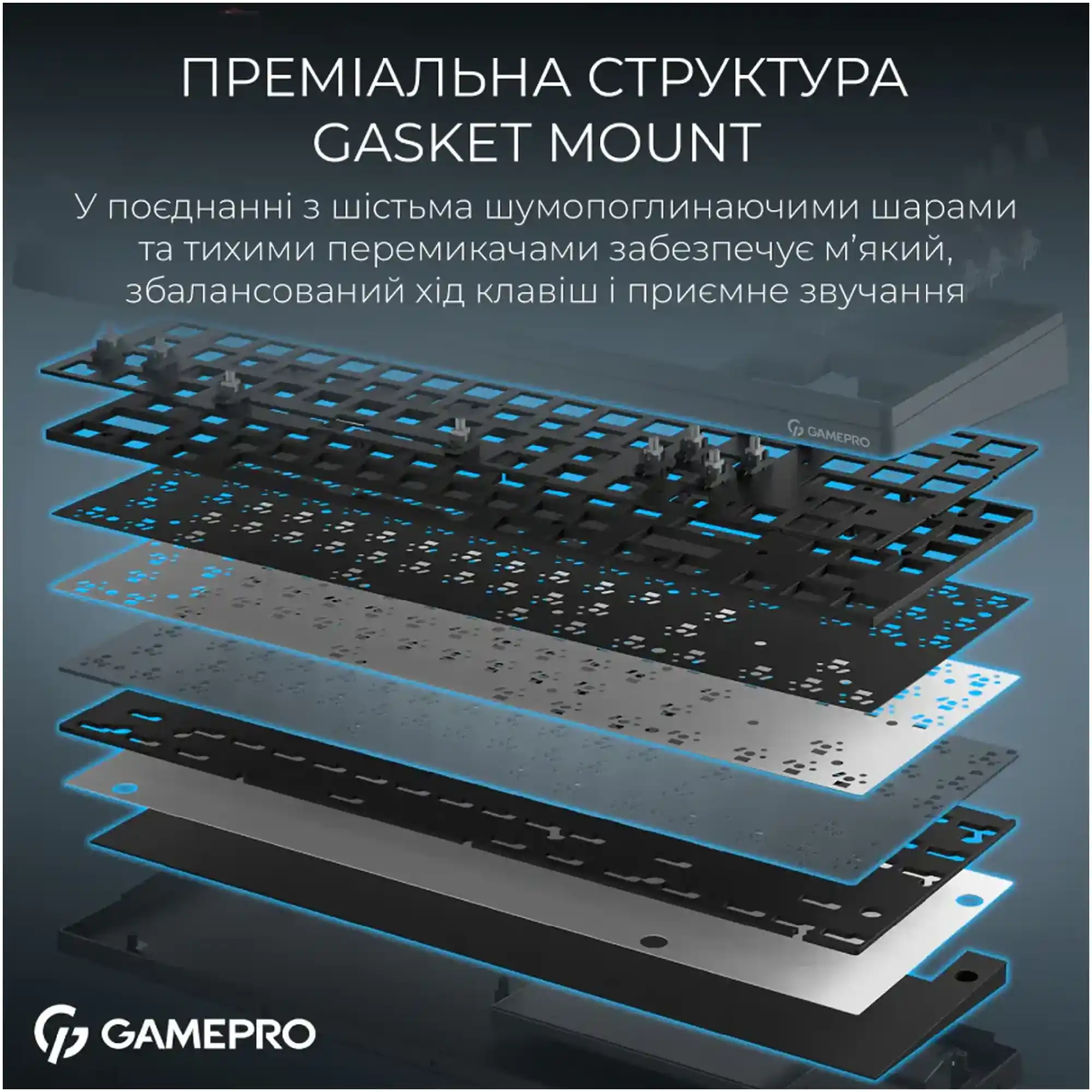 Купить Клавиатура GamePro Asgard Ragnar Black (MK285BK) - фото 10