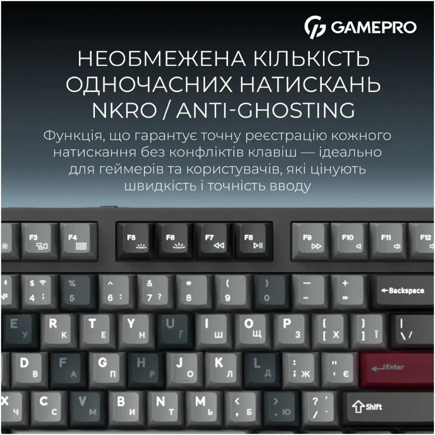 Купить Клавиатура GamePro Asgard Ragnar Black (MK285BK) - фото 15