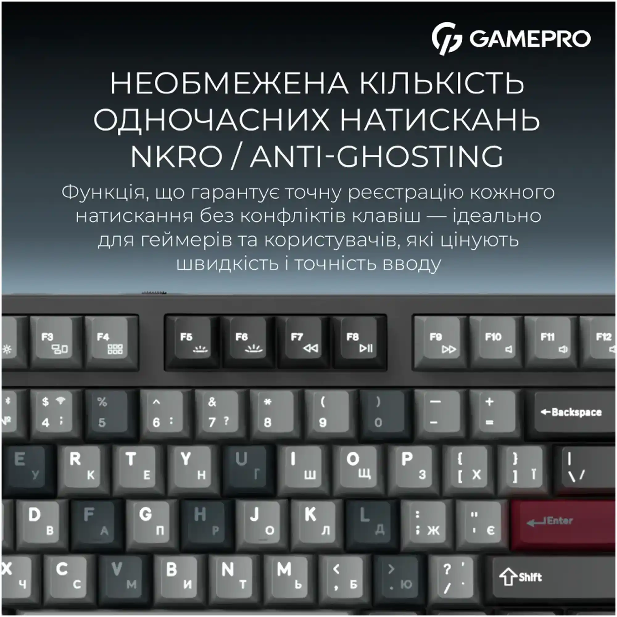 Купить Клавиатура GamePro Asgard Ragnar Black (MK285BK) - фото 15
