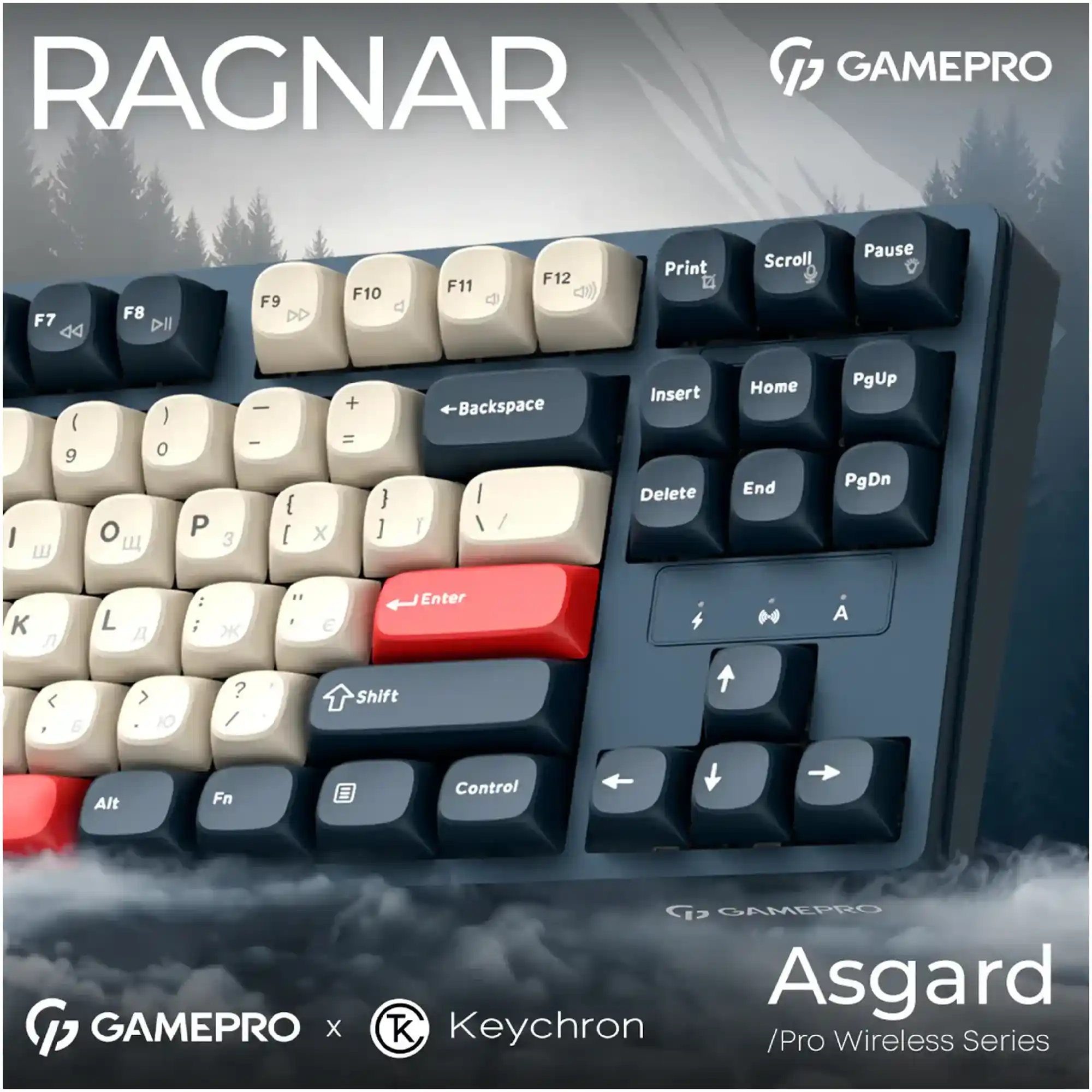 Купити Клавіатура GamePro Asgard Ragnar Blue (MK285BL) - фото 5