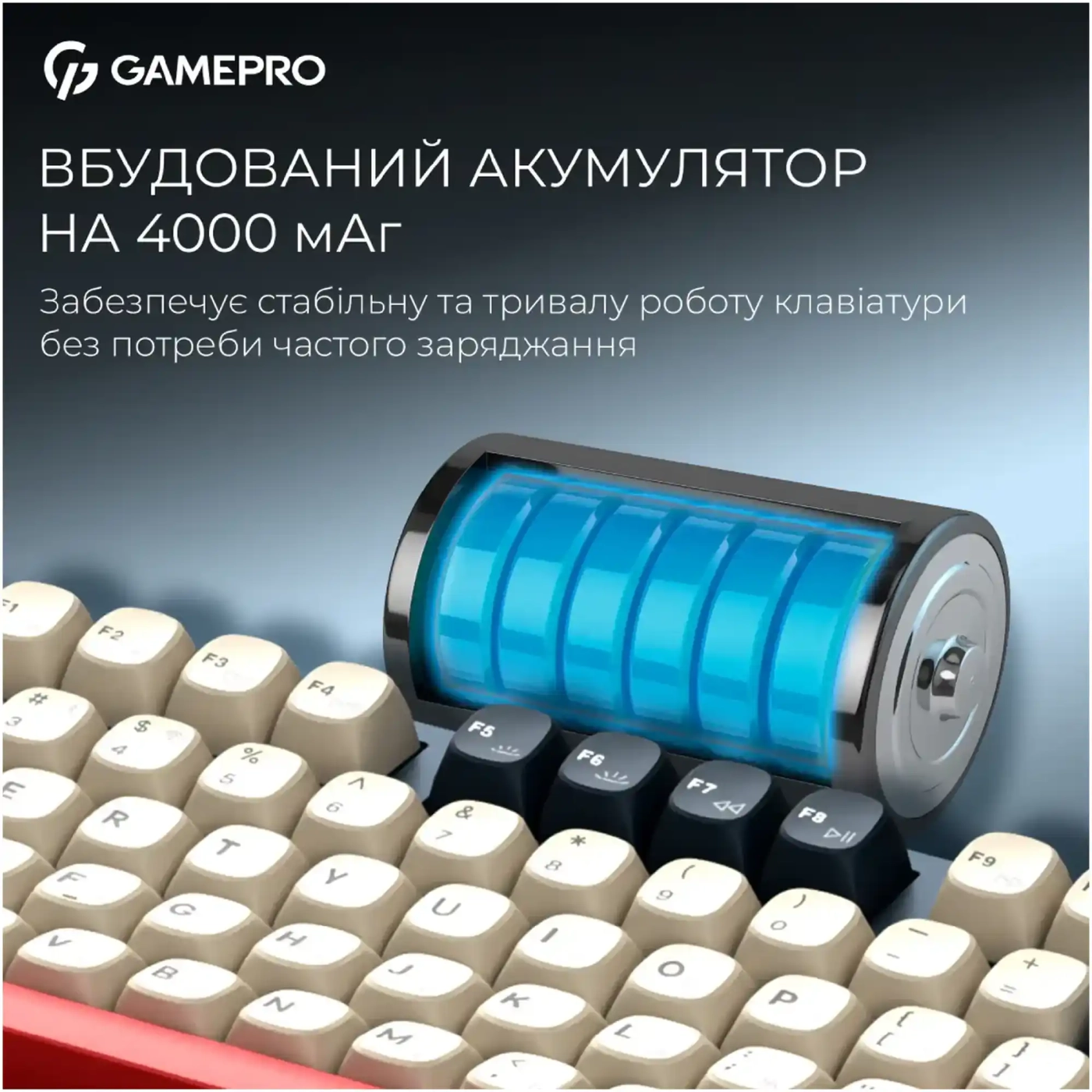 Купити Клавіатура GamePro Asgard Ragnar Blue (MK285BL) - фото 15