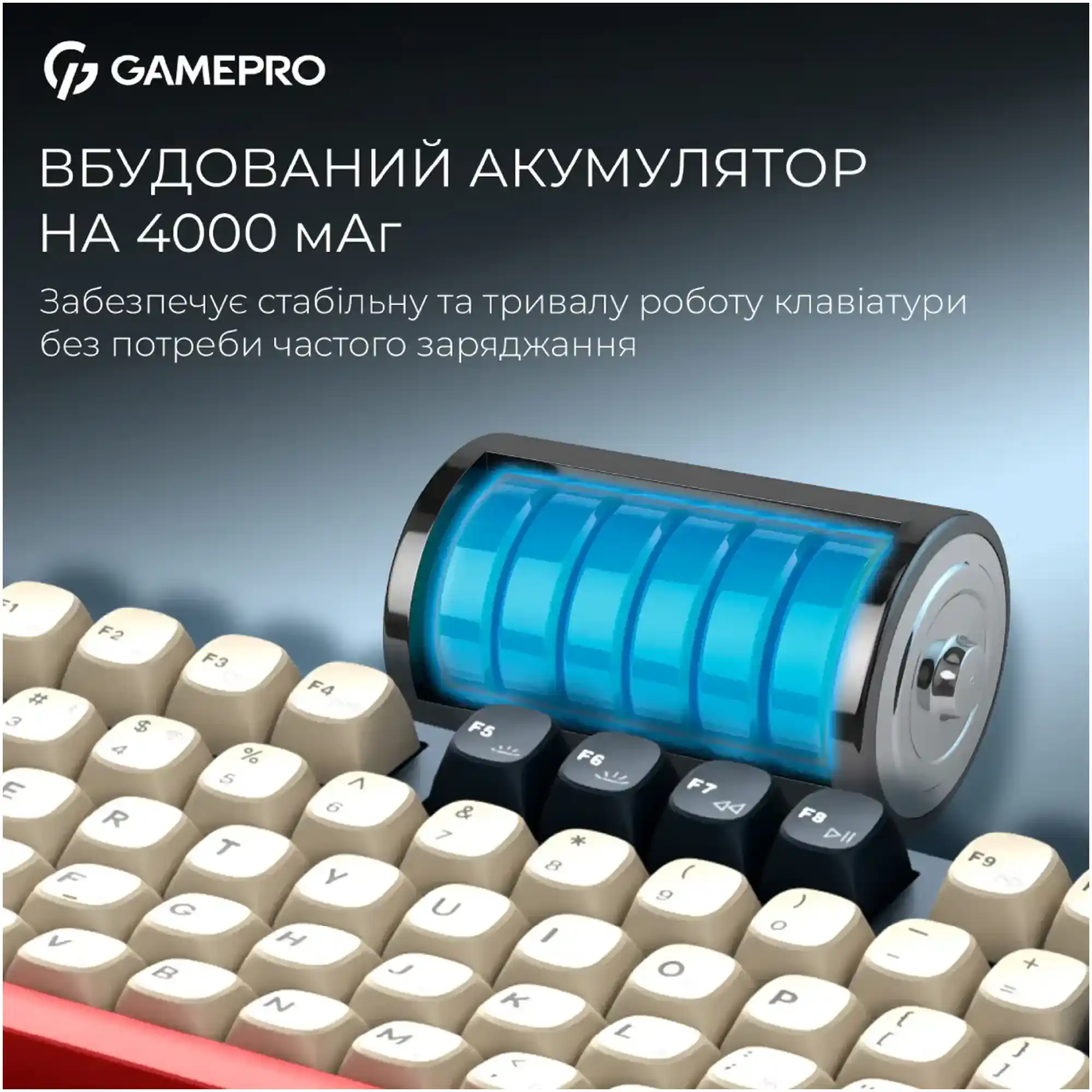 Купити Клавіатура GamePro Asgard Ragnar Blue (MK285BL) - фото 15