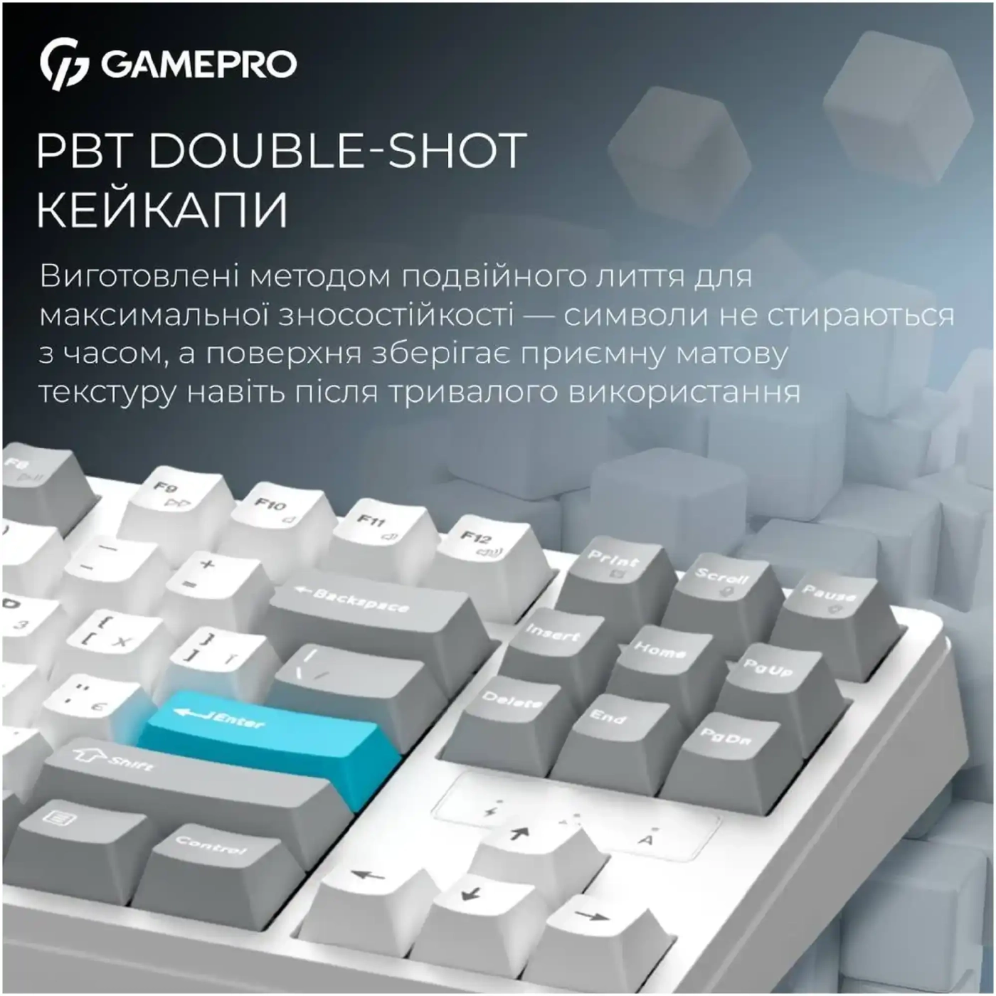 Купить Клавиатура GamePro Asgard Ragnar White (MK285WH) - фото 12
