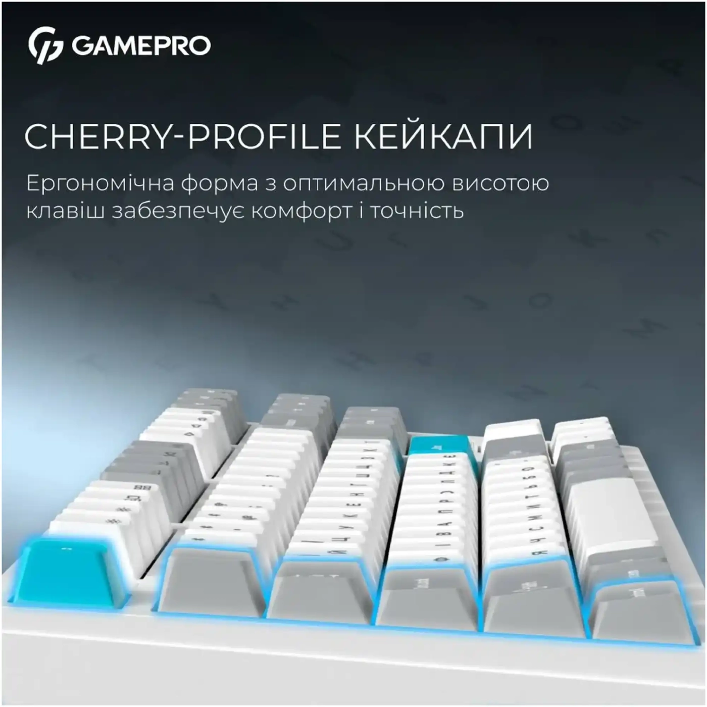 Купить Клавиатура GamePro Asgard Ragnar White (MK285WH) - фото 13