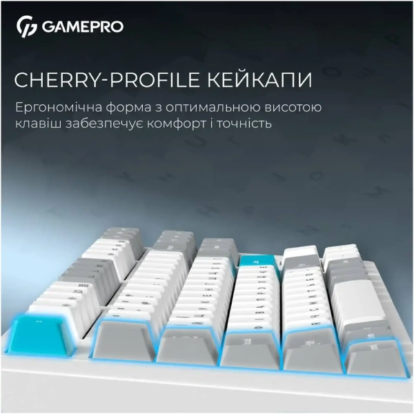 Купить Клавиатура GamePro Asgard Ragnar White (MK285WH) - фото 13