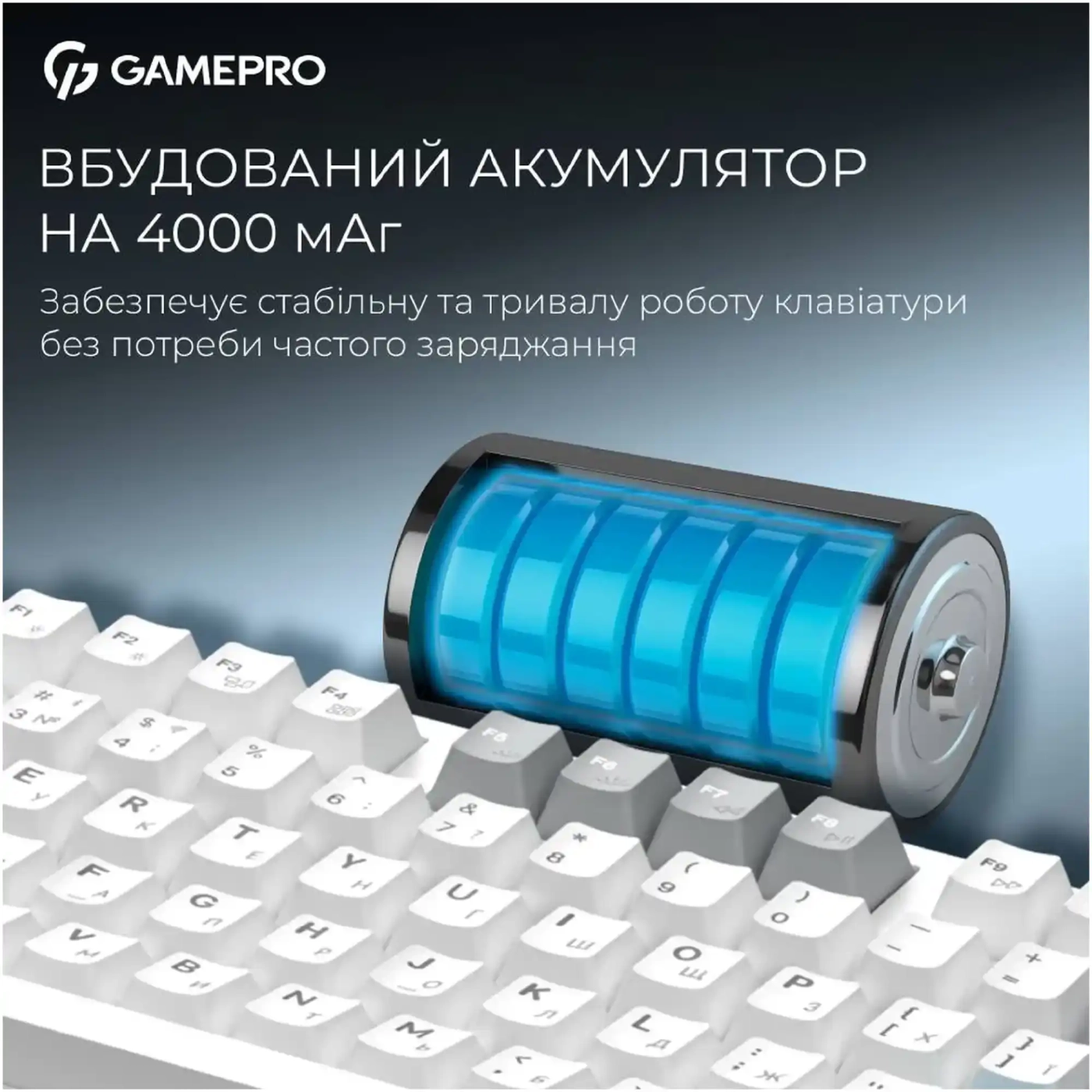 Купить Клавиатура GamePro Asgard Ragnar White (MK285WH) - фото 14