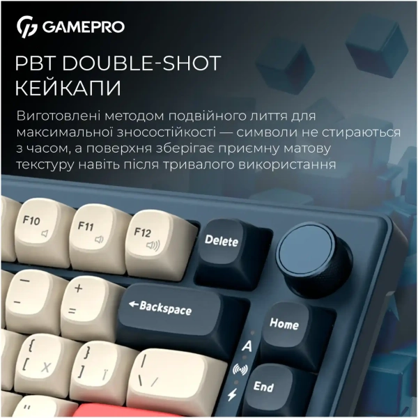 Купити Клавіатура GamePro Asgard Yord Blue (MK266BL) - фото 14