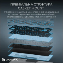 Купити Клавіатура GamePro Asgard Yord White (MK266WH) - фото 10