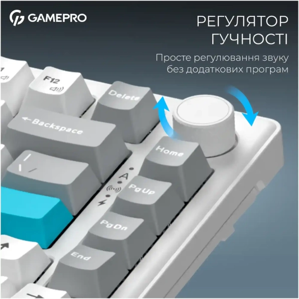 Купити Клавіатура GamePro Asgard Yord White (MK266WH) - фото 16