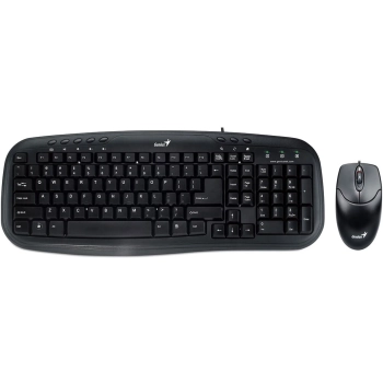 Купить Комплект клавиатура и мышь Genius KM-200 UA Black (31330003410) - фото 1