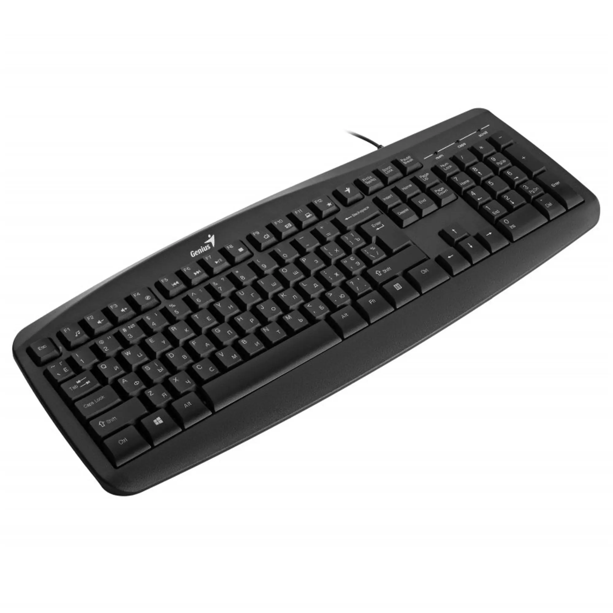 Купить Комплект клавиатура и мышь Genius KM-200 UA Black (31330003410) - фото 3