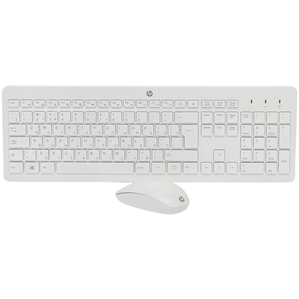 Купити Комплект клавіатура та мишка HP 230 Wireless White (3L1F0AA) - фото 2