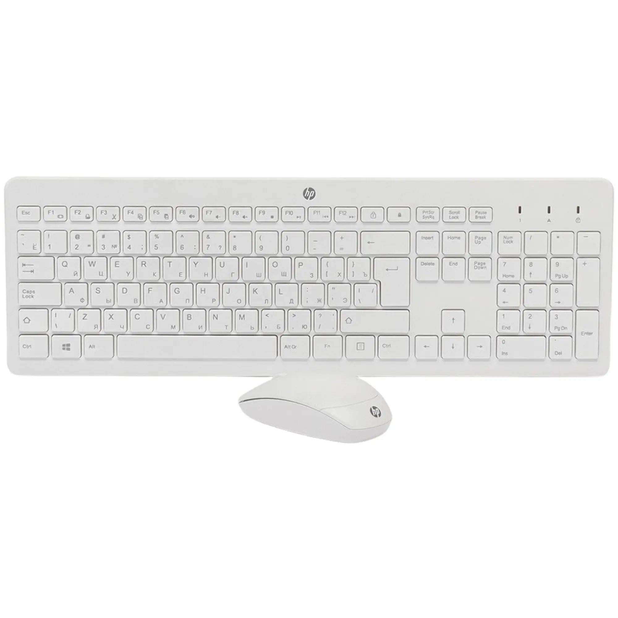Купити Комплект клавіатура та мишка HP 230 Wireless White (3L1F0AA) - фото 2