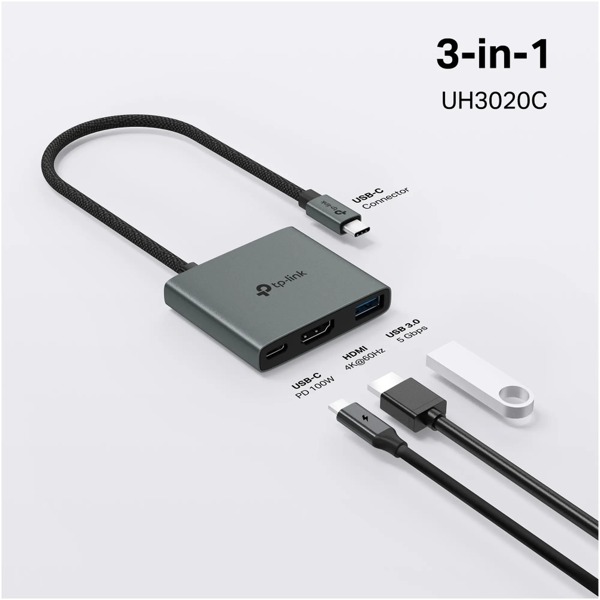 Купити USB-хаб TP-LINK UH3020C - фото 3