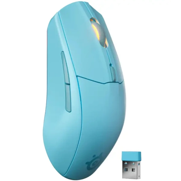 Купити Мишка SteelSeries Rival 3 Gen 2 Wireless RGB Aqua (62526) - фото 2