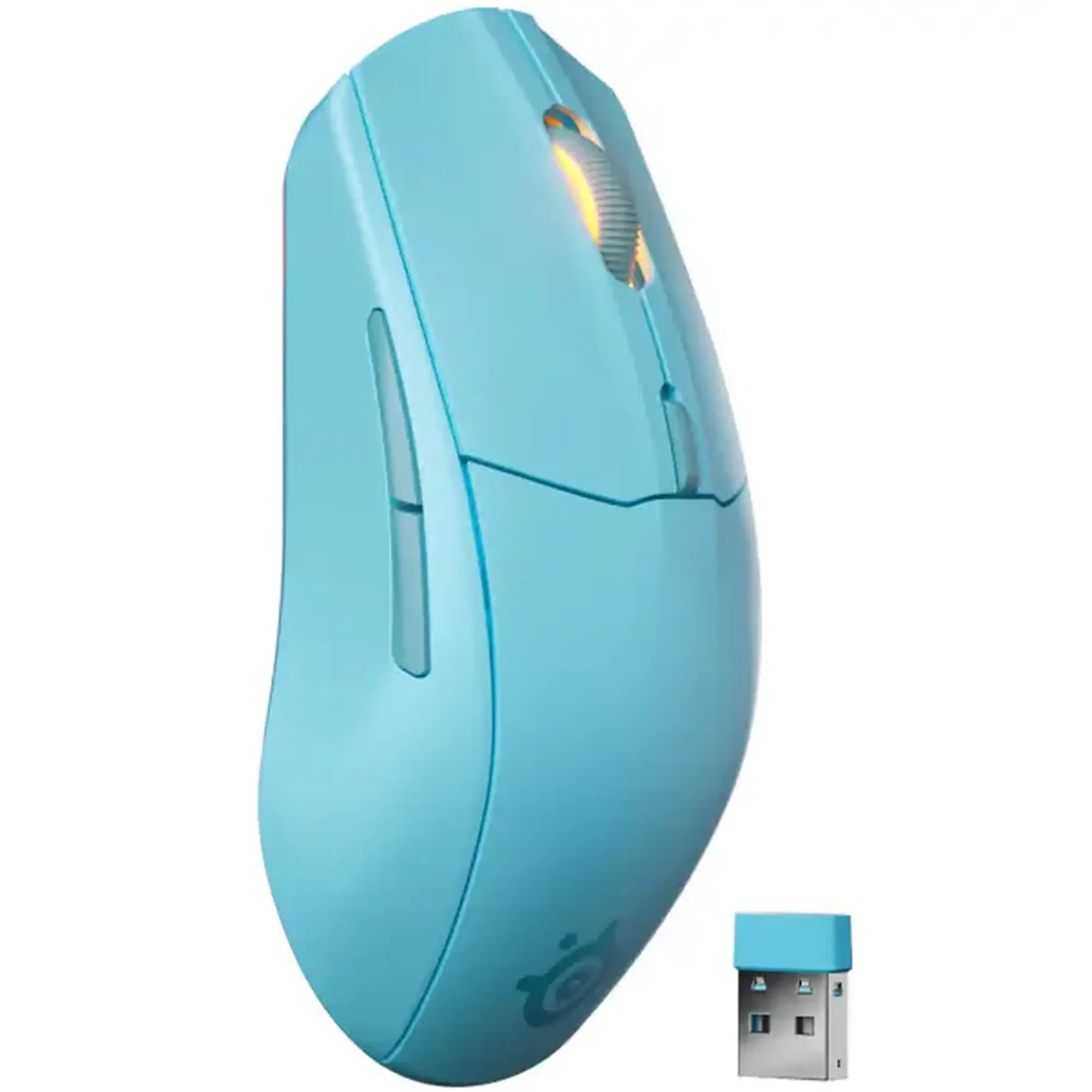 Купити Мишка SteelSeries Rival 3 Gen 2 Wireless RGB Aqua (62526) - фото 2