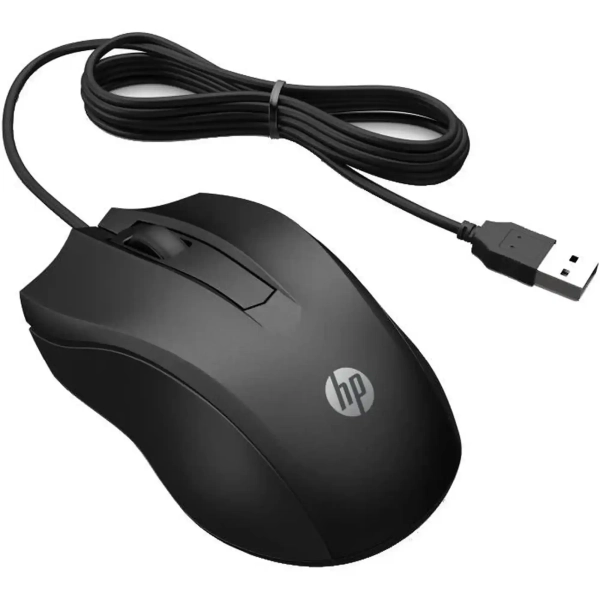 Купити Мишка HP 100 Black (6VY96AA) - фото 2