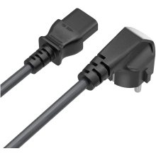 Купити Кабель живлення ColorWay CEE7/7-C13 1.8 м Black (CW-CBP082-BK) - фото 2