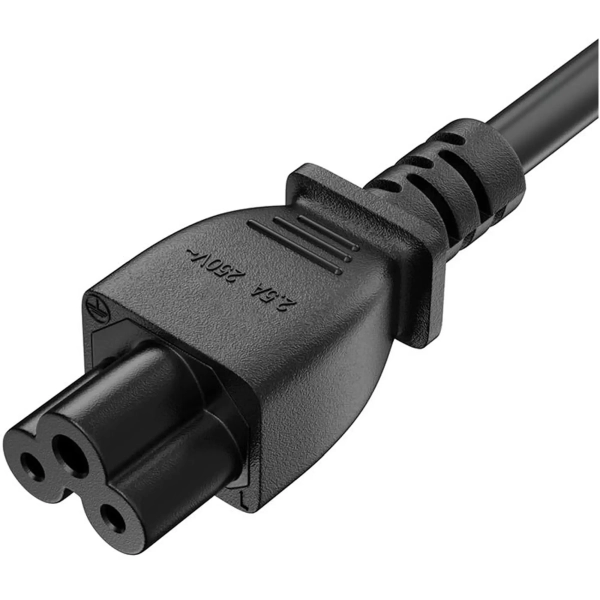 Купити Кабель живлення ColorWay CEE7/7-C5 1.8 м Black (CW-CBP083-BK) - фото 3