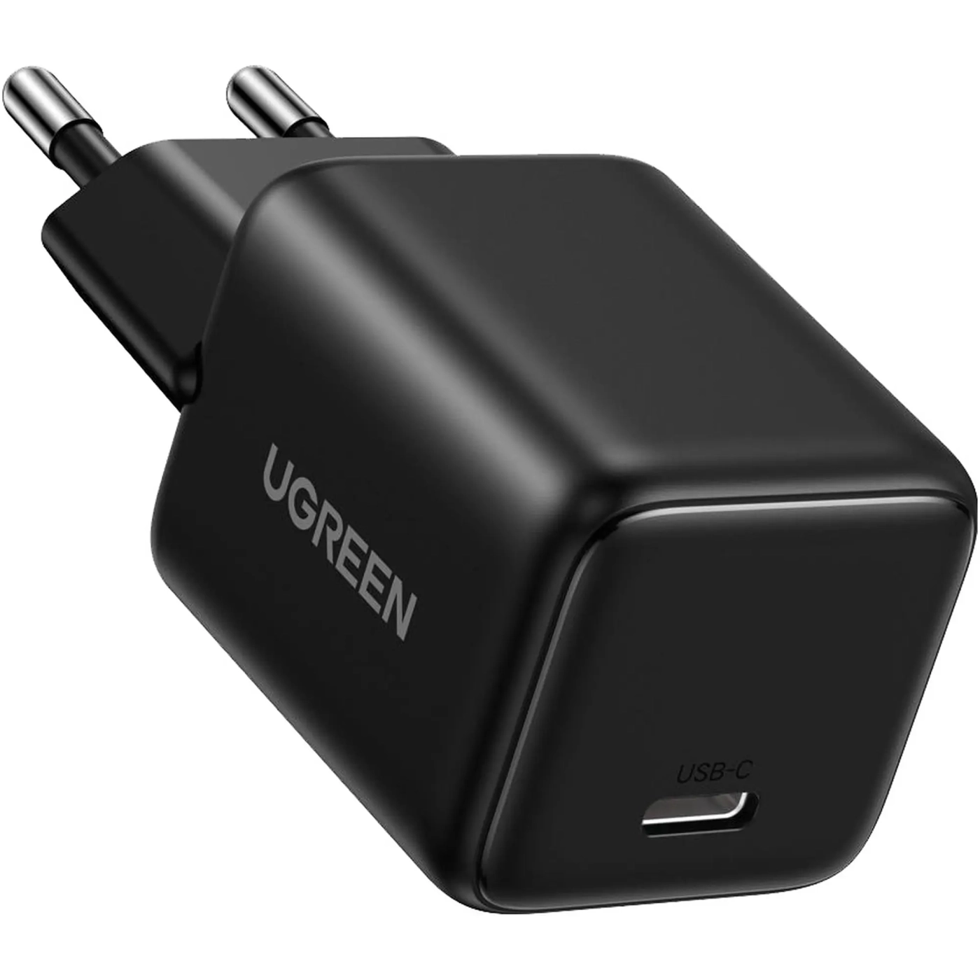 Купити Зарядний пристрій UGREEN X512 20W USB-C GaN PD EU Black (UGR-55553) - фото 1