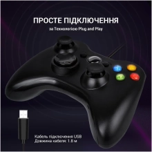 Купить Геймпад GamePro MG310B PC USB Black (MG310B) - фото 10