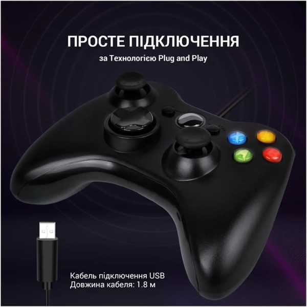 Купить Геймпад GamePro MG310B PC USB Black (MG310B) - фото 10