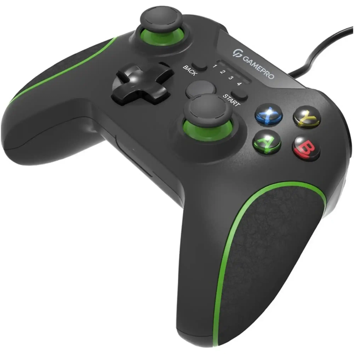 Купити Геймпад GamePro MG450B PC/PS3/Android Black-Green (MG450B) - фото 9
