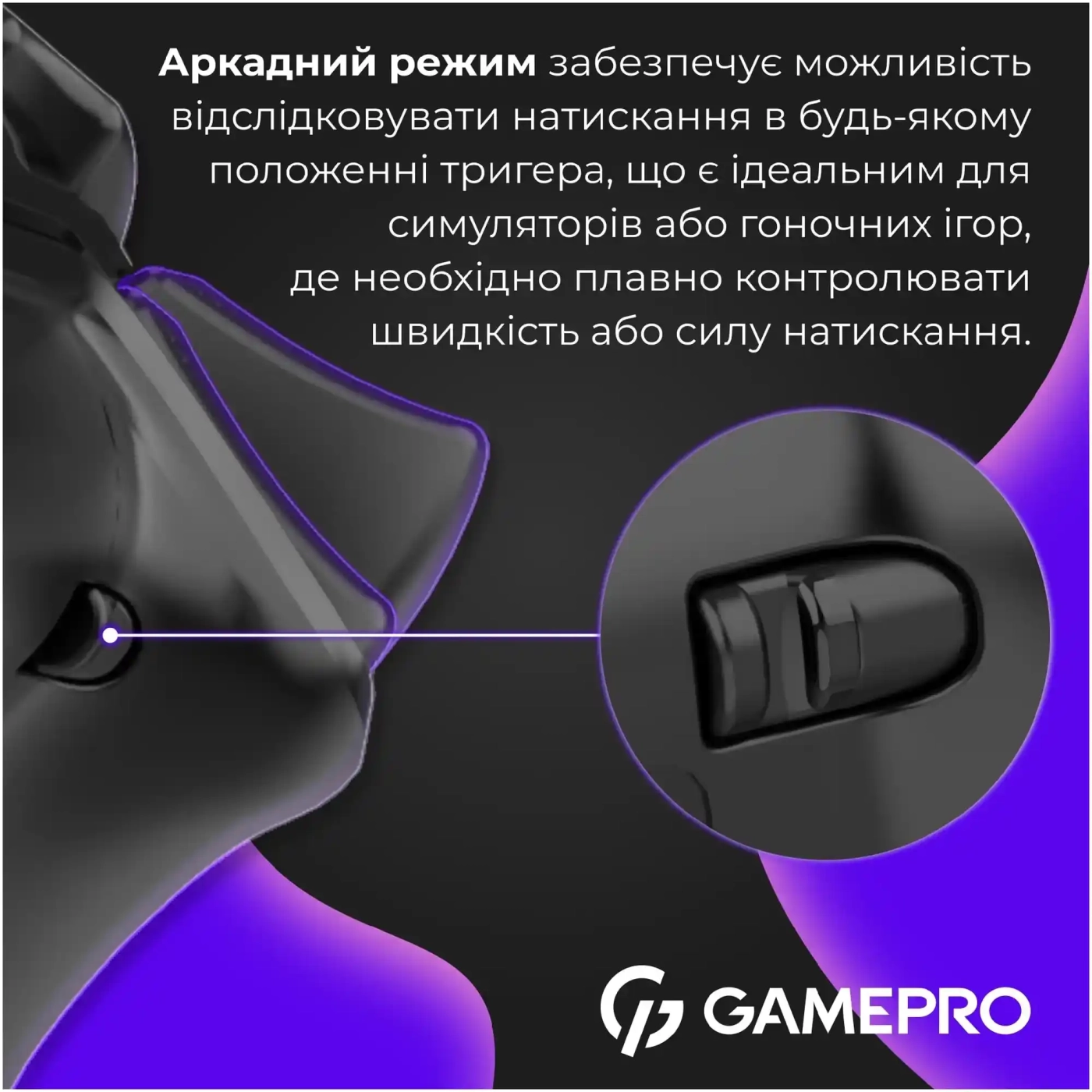Купить Геймпад GamePro с зарядной станцией 2.4G/BT 5.1/USB (Switch/PS/PC/iOS/Android) RGB Black (GPS20BDOC - фото 11