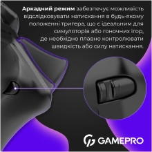 Купить Геймпад GamePro с зарядной станцией 2.4G/BT 5.1/USB (Switch/PS/PC/iOS/Android) RGB Black (GPS20BDOC - фото 11