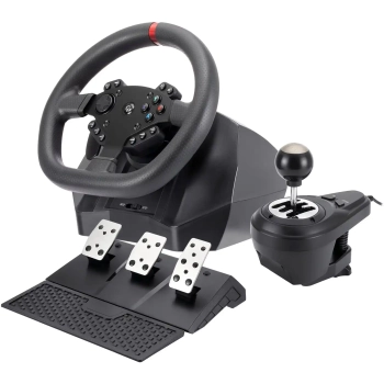 Купити Кермо GamePro RW575PM з педалями та коробкою передач XBOXONE/PS4/PS3/PC/SWITCH (RW575PM) - фото 1