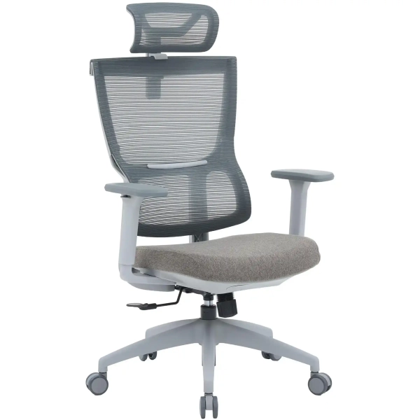 Купить Кресло офисное Officepro Elegant OC600-G-DG-DG Gray/Dark Gray - фото 2