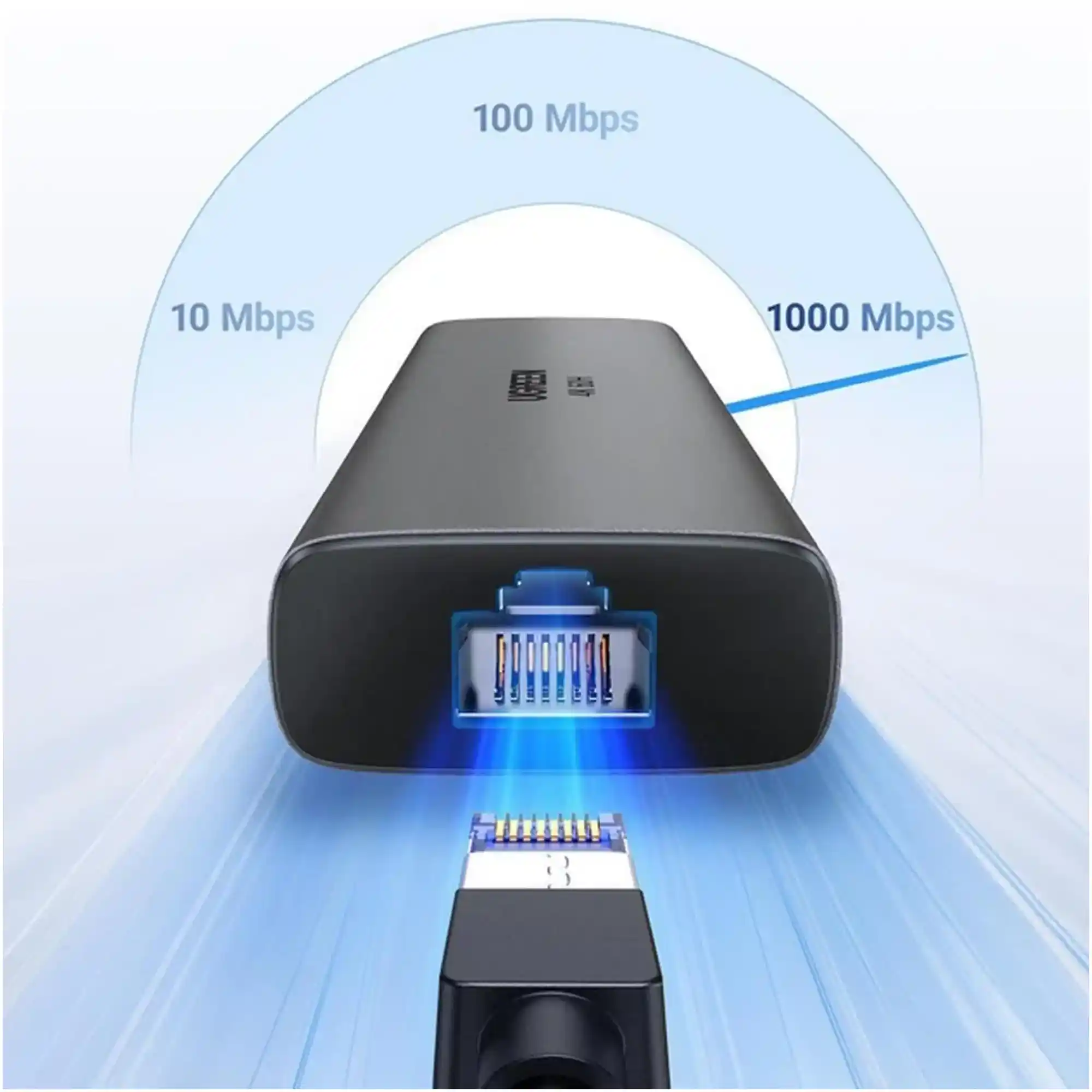 Купити USB-хаб Ugreen USB-C to HDMI + 2xUSB 3.2 + USB-C 3.2 + RJ45 + PD CM512 gray (45000) - фото 5