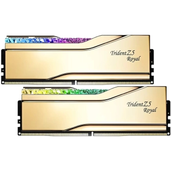 Купить Модуль памяти G.Skill Trident Z5 Royal GOLD DR5-6400 32GB (F5-6000J2836G16GX2-TR5G) - фото 1
