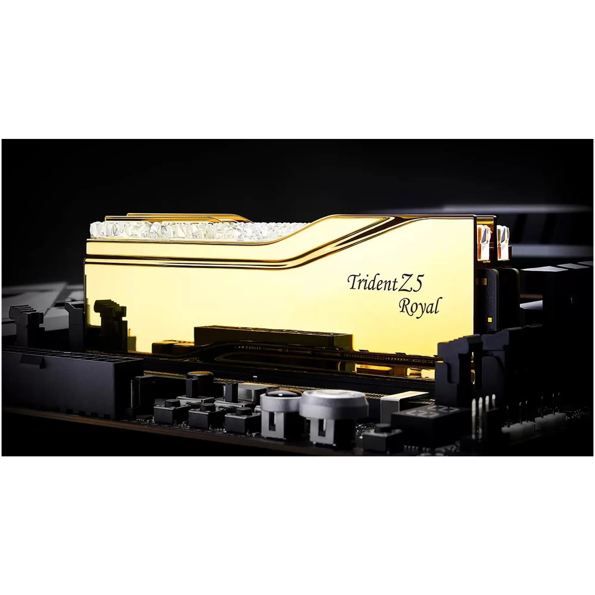 Купити Модуль пам'яті G.Skill Trident Z5 Royal GOLD DR5-6400 32GB (F5-6000J2836G16GX2-TR5G) - фото 3