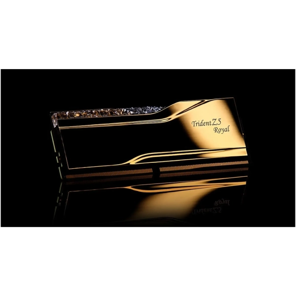 Купити Модуль пам'яті G.Skill Trident Z5 Royal GOLD DR5-6400 32GB (F5-6000J2836G16GX2-TR5G) - фото 4