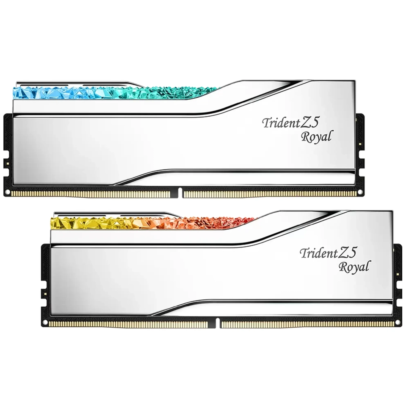 Купить Модуль памяти G.Skill Trident Z5 Royal Neo Silver DDR5-6000 32GB (F5-6000J2836G16GX2-TR5S) - фото 1