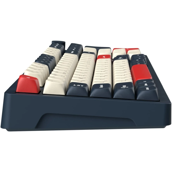 Купити Клавіатура GamePro Asgard Drakkar Keychron Super Red Switch Wireless/Bluetooth/USB-C Blue (MK305BL) - фото 4