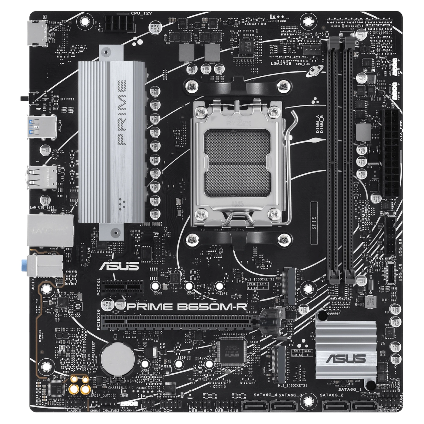 Купити Материнська плата ASUS PRIME B650M-R - фото 2