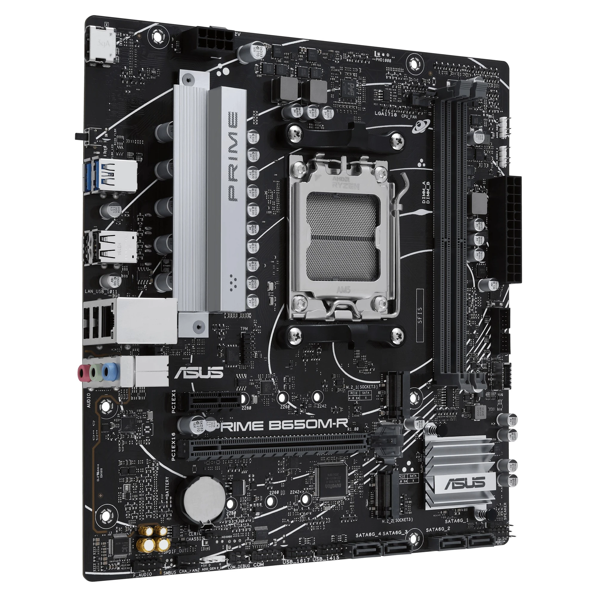 Купити Материнська плата ASUS PRIME B650M-R - фото 3
