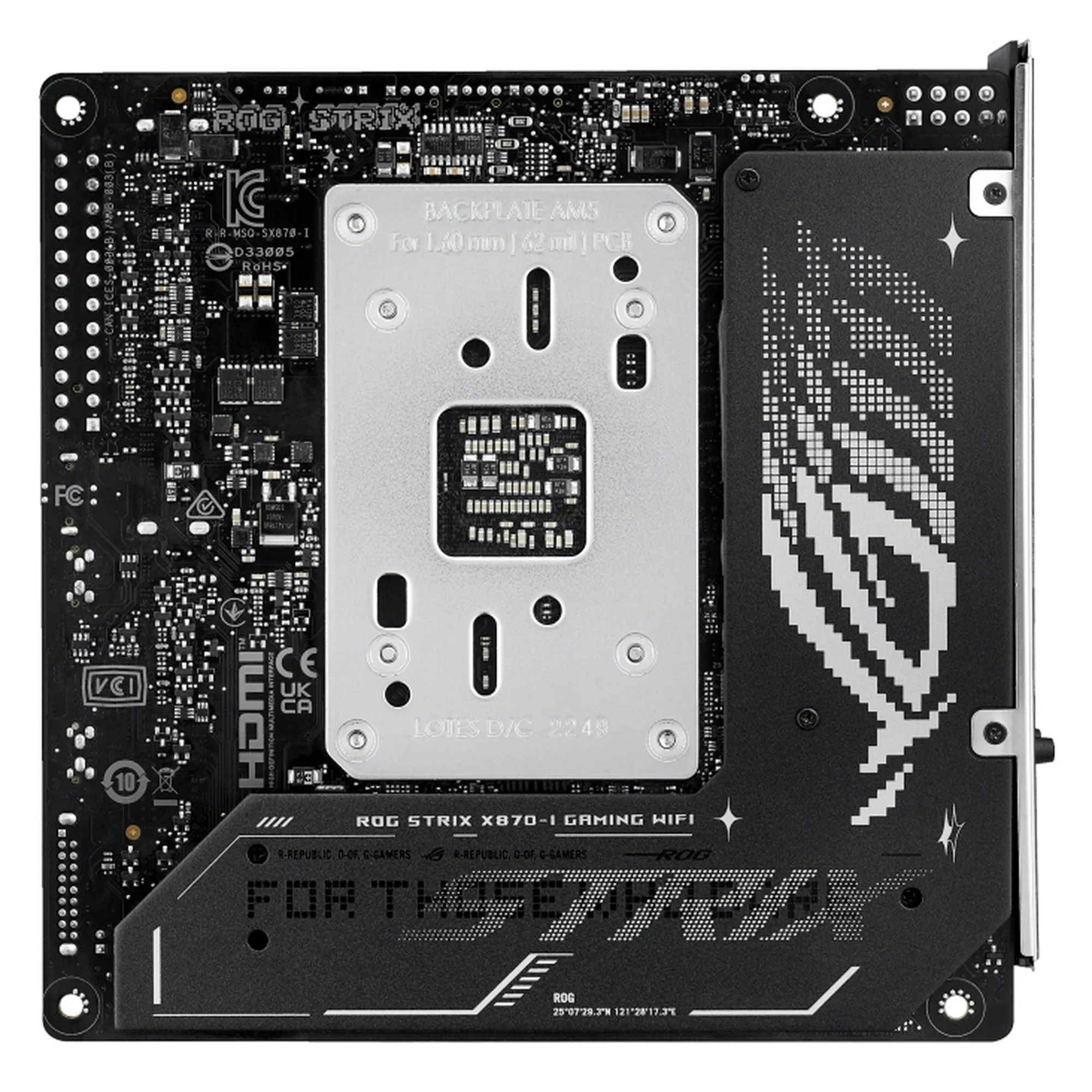 Купити Материнська плата Asus ROG STRIX X870-I GAMING WIFI - фото 7