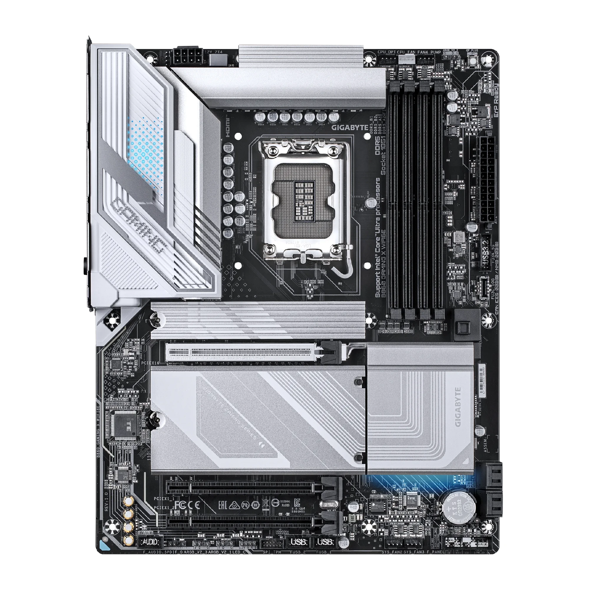 Купити Материнська плата GIGABYTE B860 GAMING X WIFI6E - фото 2