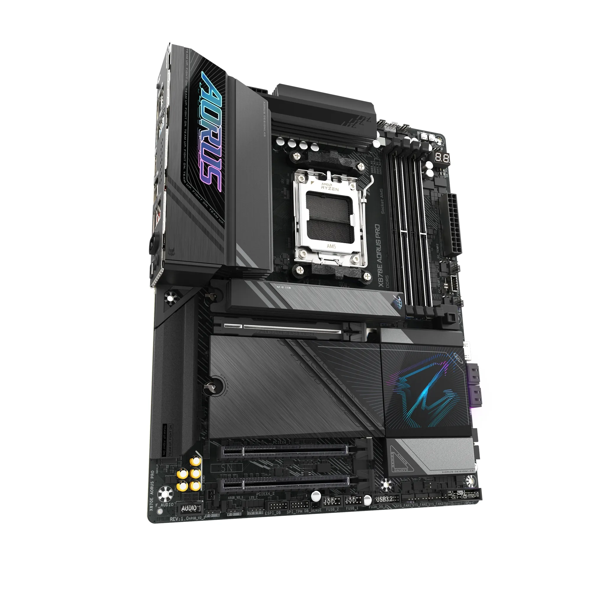 Купити Материнська плата Gigabyte X870E AORUS PRO - фото 2